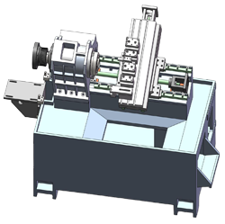H Type de gang de la série CNC Lathe